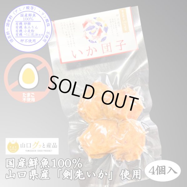 画像1: 卵不使用！いか団子（4個入）真空包装【令和7年度水産庁長官賞受賞商品】 (1)