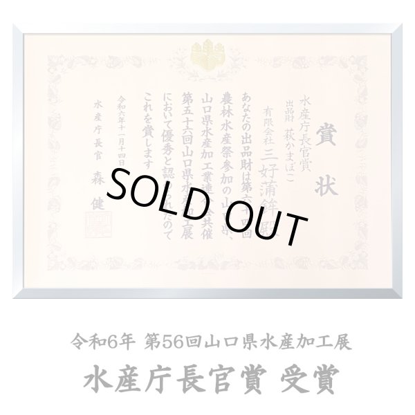 画像2: 卵・小麦不使用！萩かまぼこ（白）170g【令和6年度水産庁長官賞受賞商品】　　5本【化粧箱入】 (2)