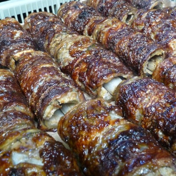 画像6: 萩かまぼこ＆萩ごぼう巻 詰合せ（萩かまぼこ170g 3本と萩ごぼう巻 3袋）【化粧箱入】 (6)