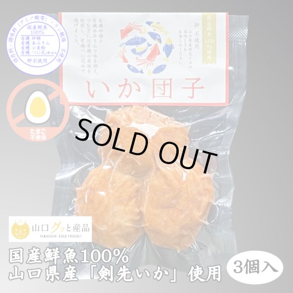 画像1: 卵不使用！いか団子（3個入）真空包装【令和7年度水産庁長官賞受賞商品】 (1)
