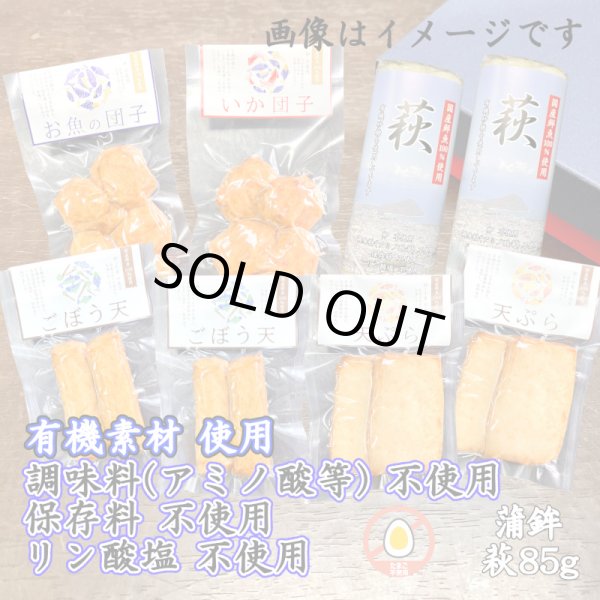 画像1: からだに優しい！練製品詰合せ（萩85g＆揚げ蒲鉾-６）【化粧箱入】 (1)